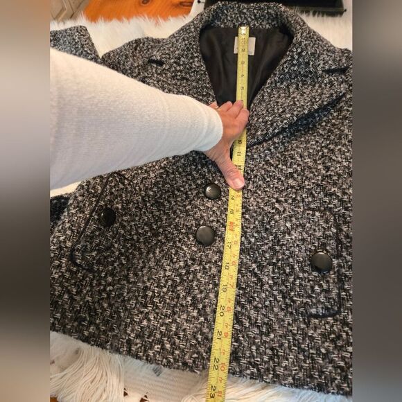 Halogen Monochrome Tweed Jacket Size XS - Picture 7 of 8